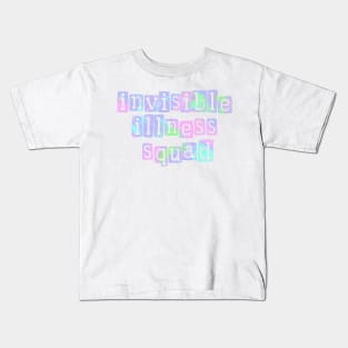 Invisible illness squad Kids T-Shirt